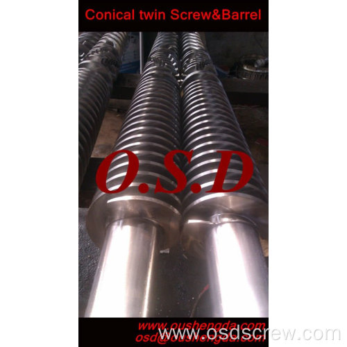 Tungsten Carbide Twin Screw Barrel Conical Extrusion